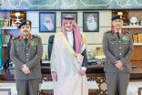 سمو أمير المنطقة الشرقية يقلد مدير شرطة الدمام رتبته الجديدة