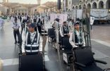 الكشافة السعودية تواصل جهودها في خدمة زوار المسجد النبوي بروح من العطاء والتفاني