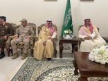 محافظ الجبيل “الداود” يستقبل المهنئين بالعيد ويزور المرضى المنومين 