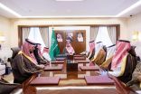 سمو نائب أمير المنطقة الشرقية يستقبل رئيس وأعضاء مجلس إدارة جمعية “طويق”