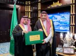 سمو أمير الباحة يتسلم تقارير منجزات أمانة المنطقة والبلديات التابعة لها .