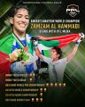 النجمة الإماراتية الصاعدة زمزم الحمادي تنضم إلى منظمة PFL العالمية للفنون القتالية المختلطة    