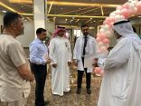 بمشاركة ٨ أركان تثقيفية وتوعوية : مركز السيد علي السلمان الطبي بالقطيف يعرف بأهمية الكشف المبكر عن الأورام