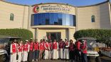 27 طالبًا من طلاب المنح بجامعة الإمام يشاركون مع هيئة الهلال الأحمر السعودي في خدمة ضيوف الرحمن عبر برنامج “مسار الترجمة”