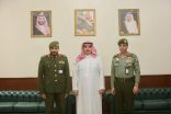 مُحافظ وادي الدواسر يقلّد العقيد المشاوية رتبته الجديدة