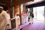 المشاركون في مسابقة الملك عبدالعزيز الدولية يزورون مجمع الملك فهد لطباعة المصحف الشريف بالمدينة المنورة