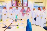 رئيس غرفة بيشة يلتقي الإعلامي عبدالعزيز المقباس 