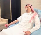أمير منطقة الباحة يشارك في الحملة الوطنية التي أطلقها سمو ولي العهد للتبرع بالدم .