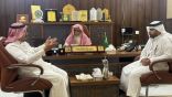 مفوض الإفتاء بمنطقة جازان يستقبل مدير القطاع العقاري بشركة جازان للتنمية والاستثمار (جازادكو)