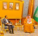 معالي الوزير بيمال راتناياكي يلتقي برئيس الهيئة العامة للموانئ السعودية على هامش المؤتمر الثاني لصناعة النقل البحري المستدام.