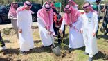 غرسة وطن وأمل متجدد.. الهلال الأحمر يزور مرضى مستشفى الأمير مشاري ويزرع الأشجار بالمنتزه الوطني في بلجرشي .