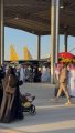 قاعدة الملك خالد الجوية تقيم المعرض الأرضي للطائرات المشاركةفي الاستعراض الجوي بمناسبة اليوم الوطني ال٩٥