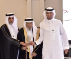 نائب جماعة مشيع يكرم المهندس عبدالمجيد الشايع بعد حصوله على درجة الماجستير 