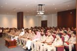 فضيلة المستشار الشرعي بجازان يلقي كلمة توجيهية لمنسوبي القوة البحرية بجازان