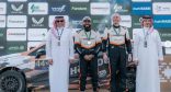 بطل فريق هنكوك السعودية سعيد الموري يحقق إنجازًا تاريخيًا للمملكة.. بعد تحقيقه المركز الثالث في فئة WRC3 برالي جدة الجولة الأخيرة من بطولة العالم
