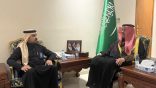 محافظ الجبيل «الداود» يستقبل مدير فرع غرفة الشرقية بالمحافظة .