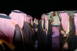 أمير منطقة الباحة يستقبل الأمير فهد بن سعد بن عبدالله عقب تعيينه نائبًا لأمير المنطقة .