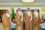 سمو نائب أمير المنطقة الشرقية يستقبل محافظ هيئة الزكاة والضريبة والجمارك ويطّلع على أعمال ومشاريع جسر الملك فهد