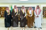 سمو نائب أمير المنطقة الشرقية يستقبل نادي النهضة بمناسبة صعود فريق السيدات للدوري الممتاز