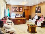 محافظ محايل يستقبل رئيس وأعضاء نادي محايل الرياضي