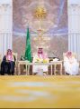 ولي العهد يستقبل في الديوان الملكي بقصر منى المهنئين بعيد الأضحى المبارك