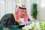 خادم الحرمين الشريفين يرأس جلسة مجلس الوزراء في جدة.