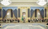 سمو ولي العهد يستقبل أصحاب السمو الأمراء والفضيلة العلماء والمعالي وجمعًا من المواطنين