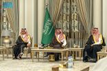 أمير منطقة المدينة المنورة يستقبل وكيل وزارة الداخلية لشؤون الحقوق ووكلاء إمارات مناطق المملكة المساعدين