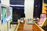 سمو أمير حائل يدشن عبر الاتصال المرئي برنامج سموّه إعداد للتدريب وتطوير القدرات بجامعة حائل
