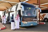مركز تفويج الحجاج بالمدينة المنورة يشهد كثافة عالية في اليوم الخامس للتفويج