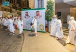 ضيوف خادم الحرمين الشريفين من الدفعة الثالثة يصلون مكة ويؤدون مناسك العمرة