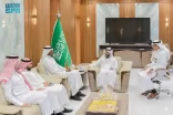 رئيس جامعة أمِّ القرى المكلَّف يستقبل وفدًا من صندوق تنمية الموارد البشريَّة “هدف”