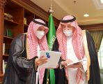 سمو أمير منطقة جازان يستقبل معالي رئيس هيئة تقويم التعليم ..