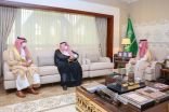نائب أمير الشرقية يستقبل المدير الإقليمي لبنك التنمية الاجتماعية بالشرقية