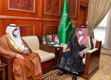 سمو نائب أمير حائل يستقبل مدير فرع الرئاسة العامة للبحوث ‏العلمية والإفتاء بالمنطقة