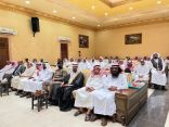 نيابة عن محافظ بيش رعى وكيل المحافظة حفل مستشفى بيش العام للمتقاعدين