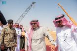 سمو أمير القصيم يقف ميدانيًا على أحد مشاريع الأمانة لتصريف السيول بتقنية الثقب الأفقي بمدينة بريدة