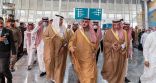 سمو أمير الجوف يدشن محطة قطار الشمال بالقريات وخدمة شحن السيارات.
