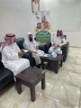 رئيس مركز ناوان بمنطقة الباحة يستقبل رئيس جمعيتي البر الخيرية بناوان وتعاطف الخيرية بالمخواة