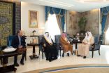مستشار خادم الحرمين الشريفين أمير منطقة مكة المكرمة يستقبل رئيس المنظمة العربية للسياحة