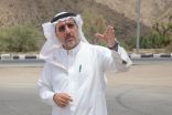 أمين عسير يقف على مشاريع توسعة طريقي المستشفى العام والجامعة برجال ألمع