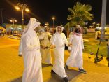 أمين عسير في زيارة تفقدية مفاجئه لحديقة المطار
