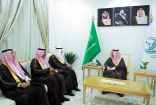 سمو نائب أمير الحدود الشمالية يستقبل المحافظين