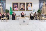 سموُّ الأمير فيصل بن خالد بن سلطان بحضور سمو نائبه .. يكرِّمُ المشاركين في أعمال الحج بمنفذ جديدة عرعر