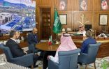 سمو أمير عسير يستقبل القنصل الإيطالي