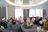 وزير الشؤون الإسلامية يستقبل مفتي روسيا الاتحادية على هامش مؤتمر زعماء الأديان العالمية بالعاصمة الكازاخية نور سلطان