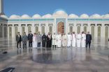 وزير الشؤون الاسلامية يزور أكبر جامع في جمهورية كازاخستان وآسيا الوسطى ويصفه بالوجه الحضاري للمسلمين.