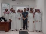 محاضرة عن فيروس السعار ولقاء تعريفي لمنسوبي ادارة الثروة الحيوانية بزراعة عسير