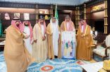 أمير منطقة الباحة يستعرض جهود أمانة المنطقة ويتسلم تقرير احتفالات أهالي المنطقة باليوم الوطني 92