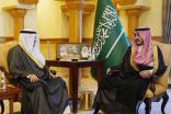 سمو نائب أمير مكة المكرمة يستقبل القنصل الكويتي